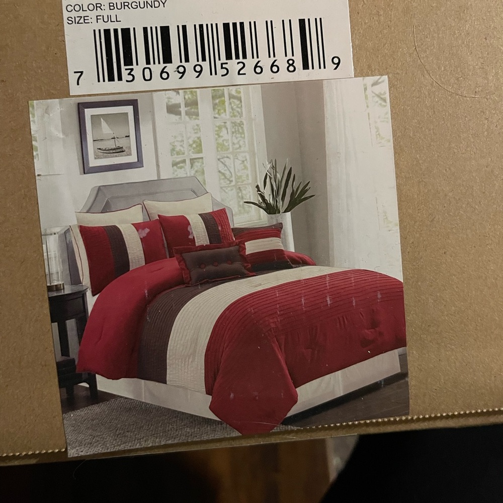 Full size comforter set